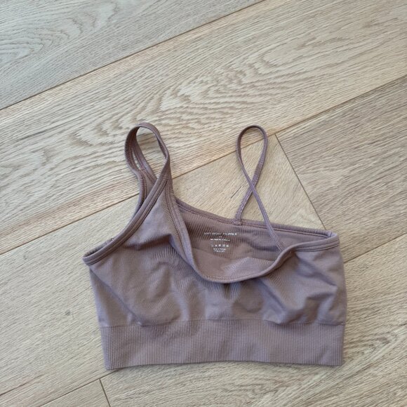 Filippa K Asymmetric crop top in burnt rose Size XS/S - Picture 5 of 5